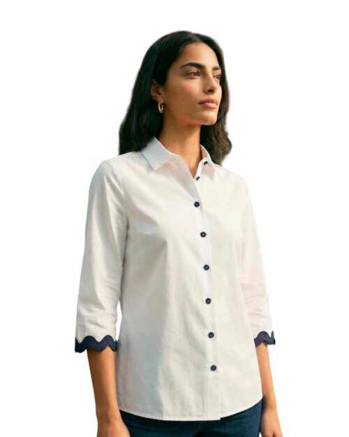 camicia ricami maniche