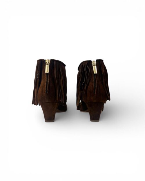 tronchetto frange marrone