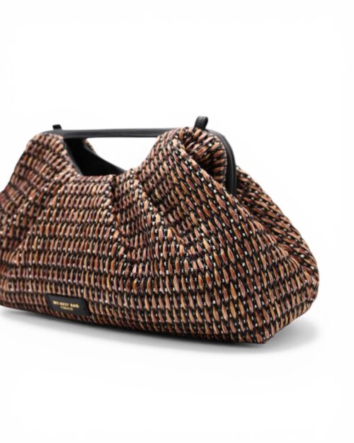 borsa janine raffia multi