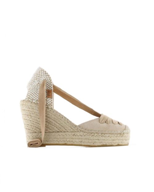 espadrillas lacci beige