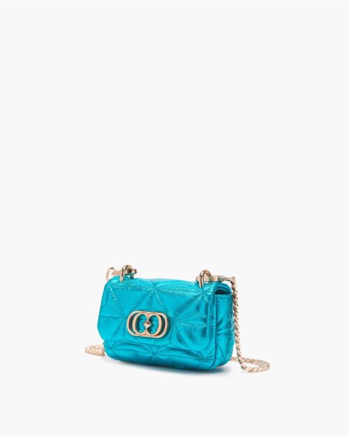 borsa laminata celeste