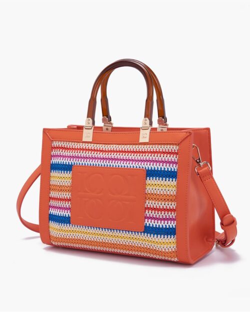 borsa multi arancione