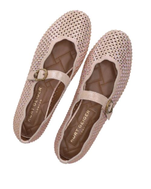ballerine strass rosa