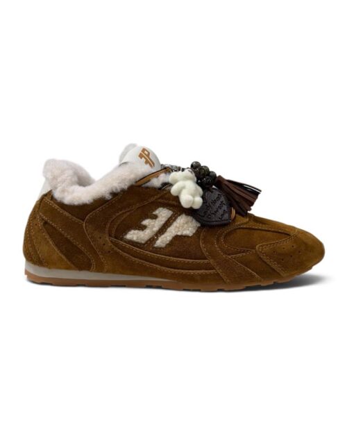 sneakers charms cuoio