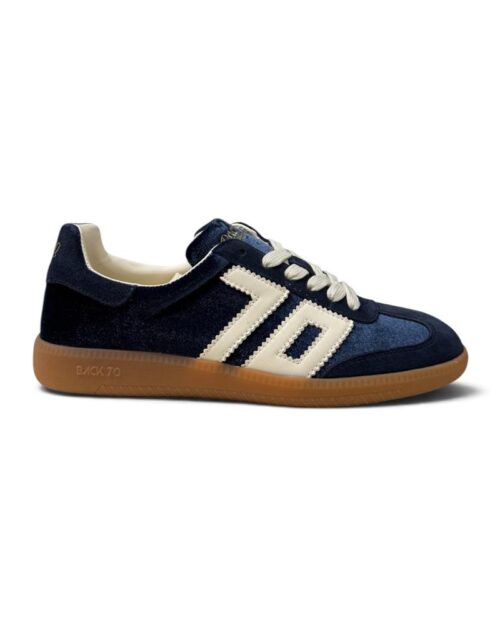 sneakers velluto blu