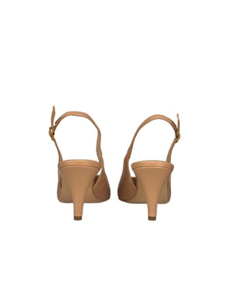slingback nude