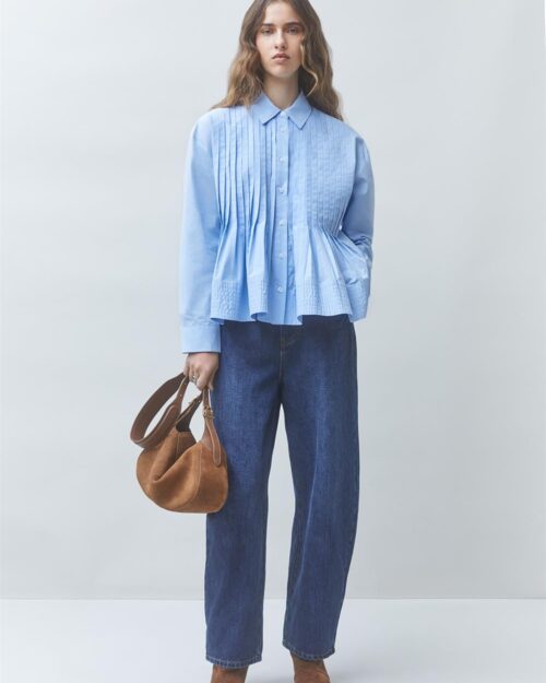 camicia celeste
